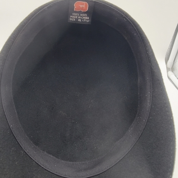 Wool Flat Back Hat Beanie - Picture 7 of 9